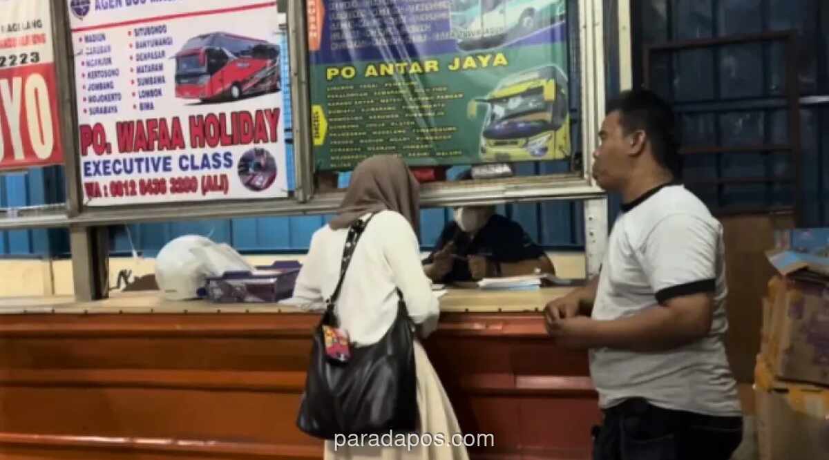 Gelombang Mudik Lebaran 2026 Mulai Padati Terminal Lebak Bulus, Harga Tiket Naik