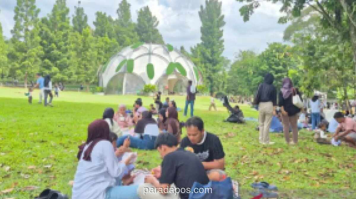 Kebun Raya Bogor Catat Lonjakan Pengunjung Lebih dari 40% Selama Libur Lebaran