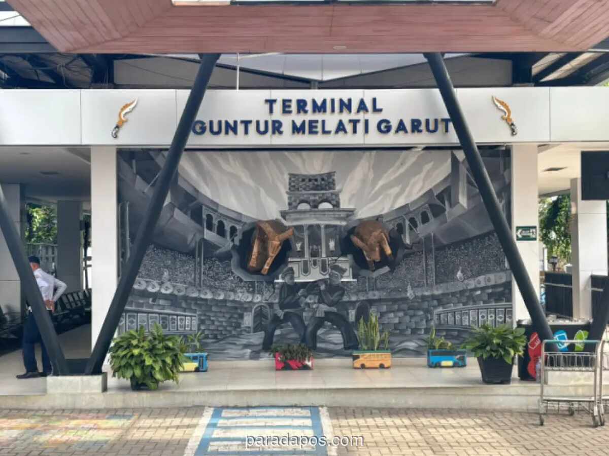 Arus Balik Lebaran Masih Dominasi Pergerakan di Terminal Guntur Garut