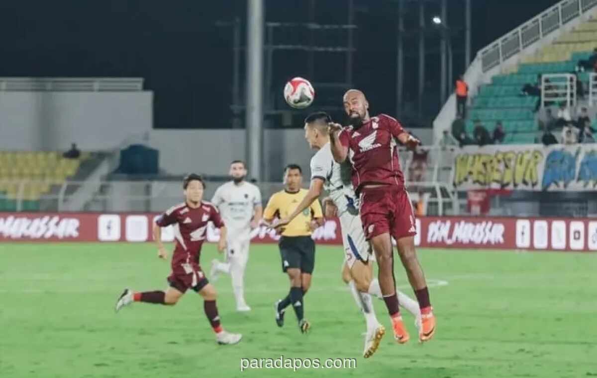Persita Hentikan Tren Negatif, Kalahkan PSM 4-2 di Parepare