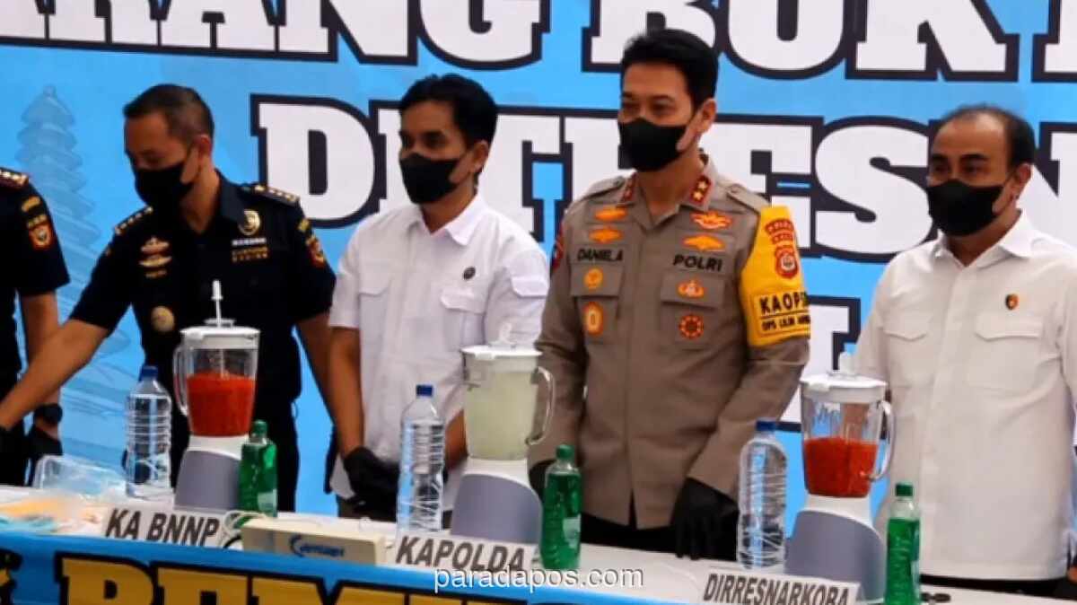 Polda Bali Musnahkan Narkoba Senilai Rp20 Miliar, Selamatkan 39 Ribu Potensi Korban
