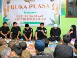 Polda Riau Buka Puasa Bareng Anak Panti Sambil Kenalkan Green Policing