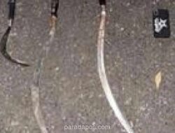 Patroli Polisi Gagalkan Potensi Tawuran dan Sita Tiga Celurit di Muara Baru