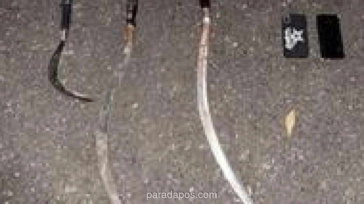 Patroli Polisi Gagalkan Potensi Tawuran dan Sita Tiga Celurit di Muara Baru