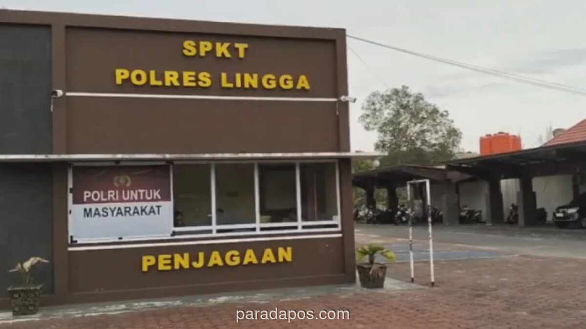 Polres Lingga Sediakan Titipan Kendaraan Gratis untuk Warga Mudik Lebaran