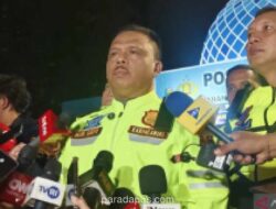 Polri Evaluasi One Way Nasional di KM 70 Tol Jakarta-Cikampek