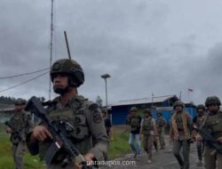 Satgas Damai Cartenz Jamin Idul Fitri Aman dan Khidmat di Papua Tengah