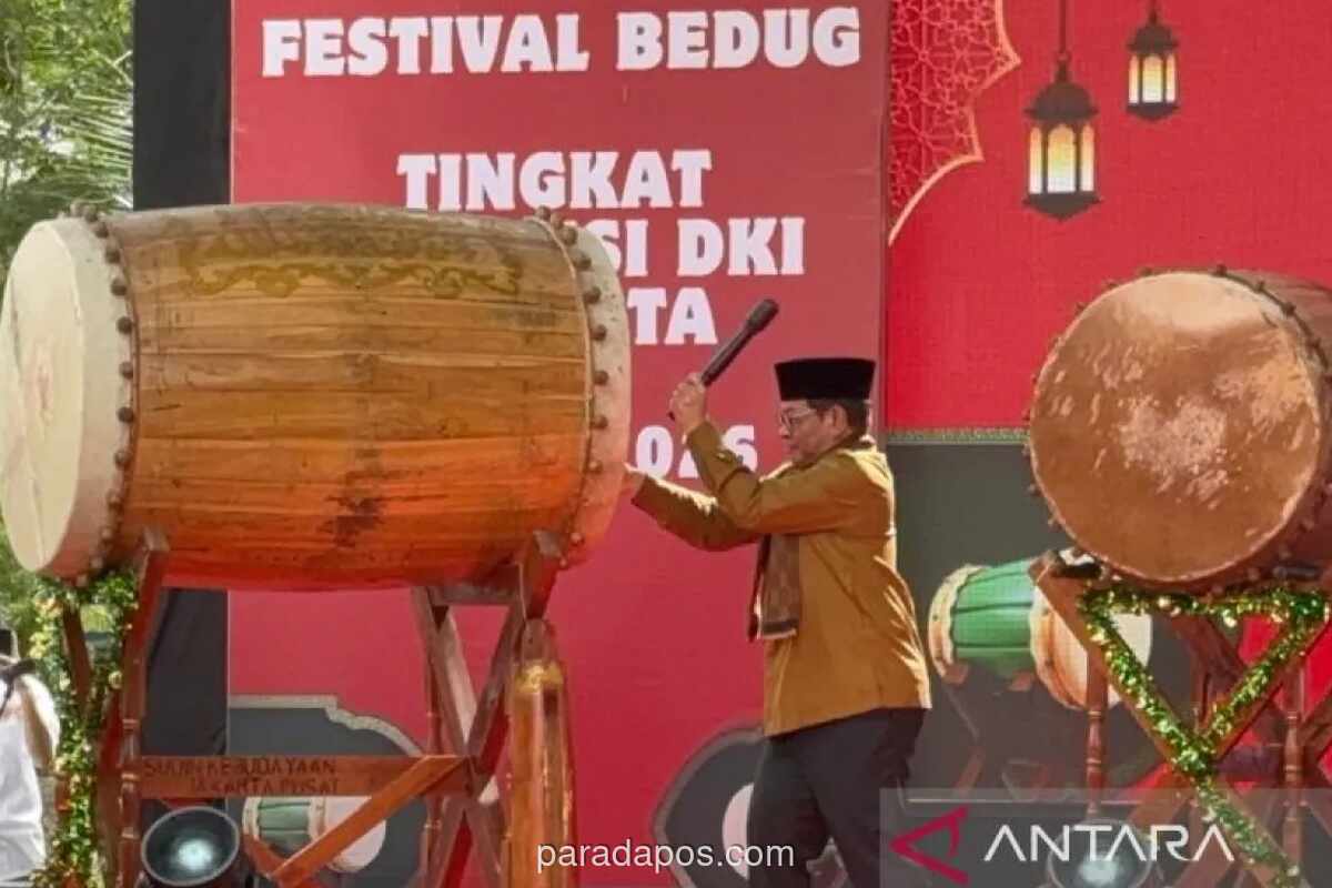 Gubernur DKI Dorong Pelestarian Festival Bedug untuk Semarakkan Ramadhan
