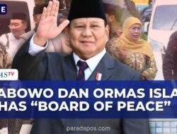 Prabowo Gelar Pertemuan dengan Ormas Islam Bahas Peran Indonesia di Dewan Perdamaian Gaza