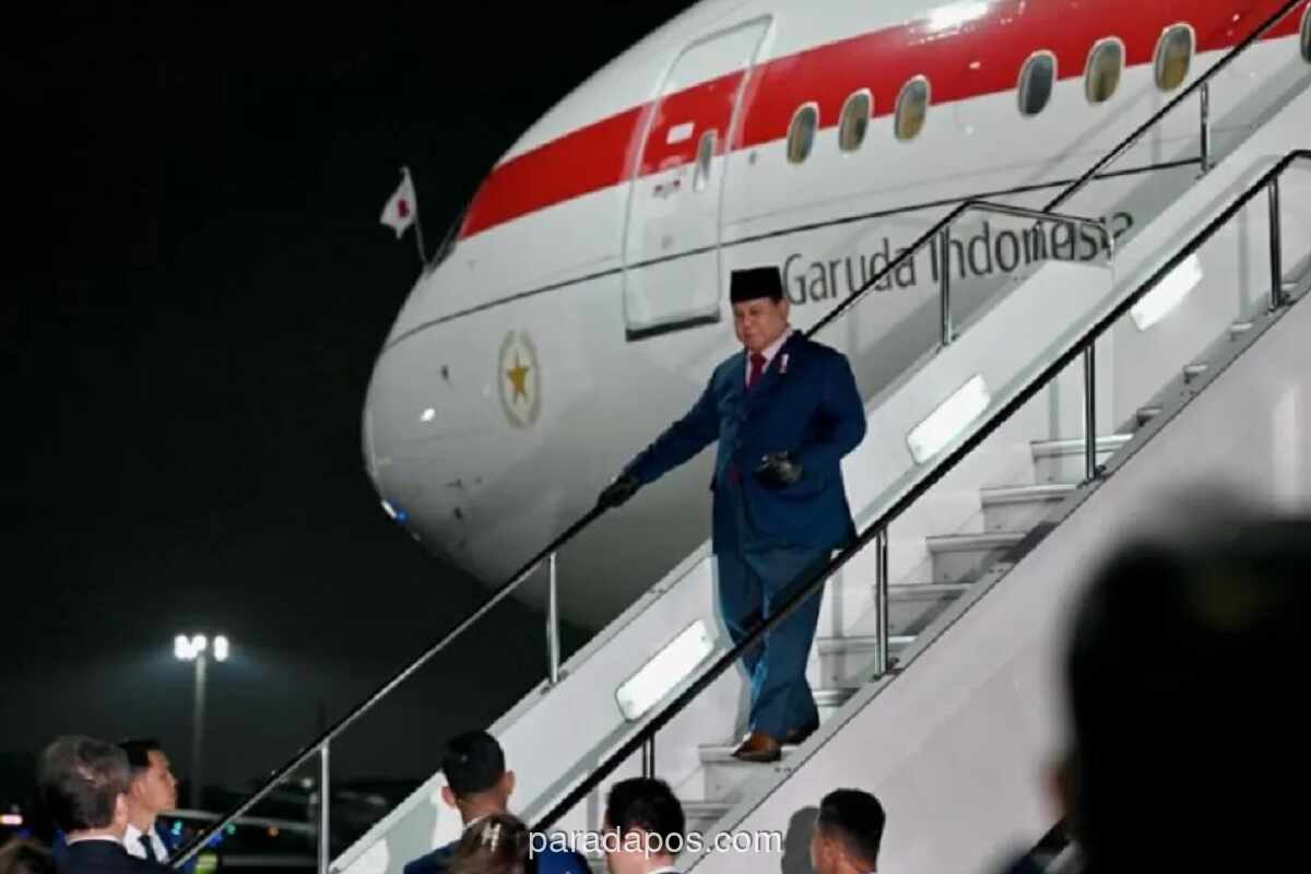 Presiden Prabowo Tiba di Tokyo, Akan Temui Kaisar dan PM Jepang
