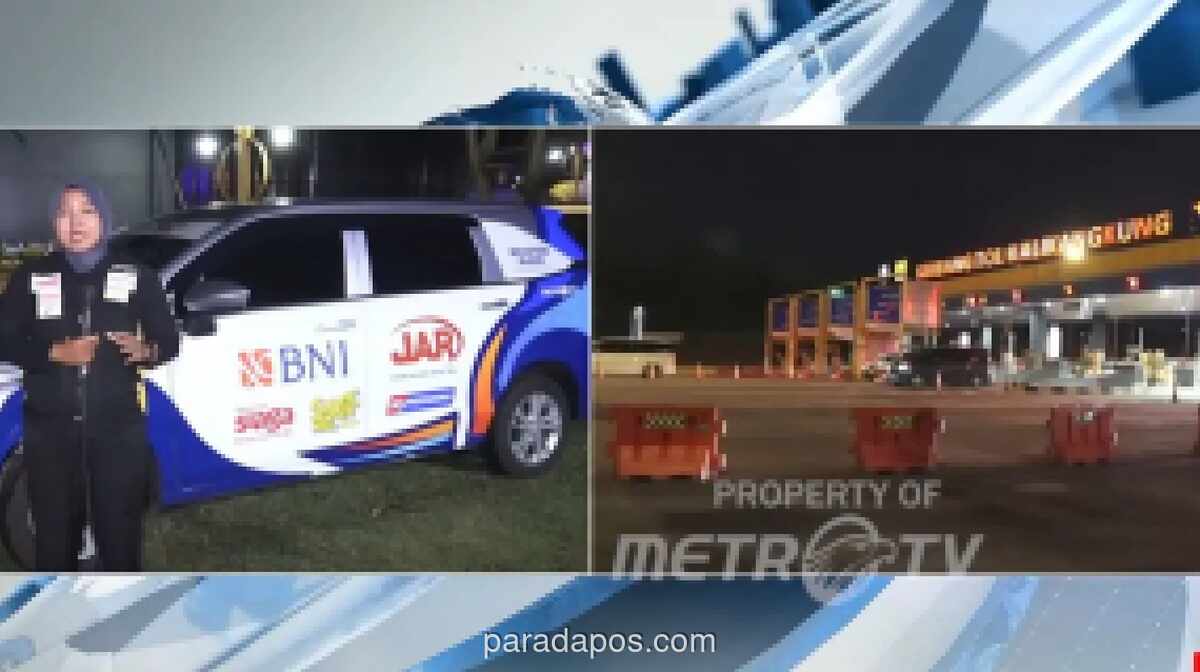 Arus Balik Lebaran 2026 Memuncak, GT Kalikangkung Semarang Padat dan Direkayasa