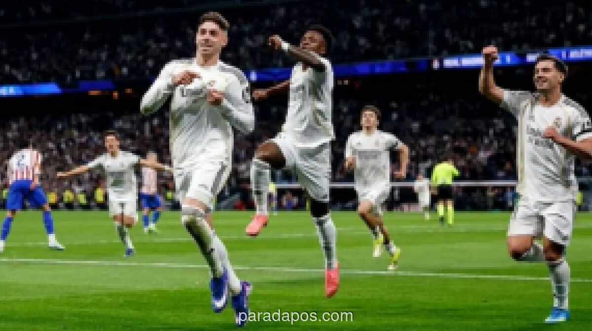 Vinicius Junior Bawa Real Madrid Taklukkan Atletico Madrid dalam Derby yang Sengit