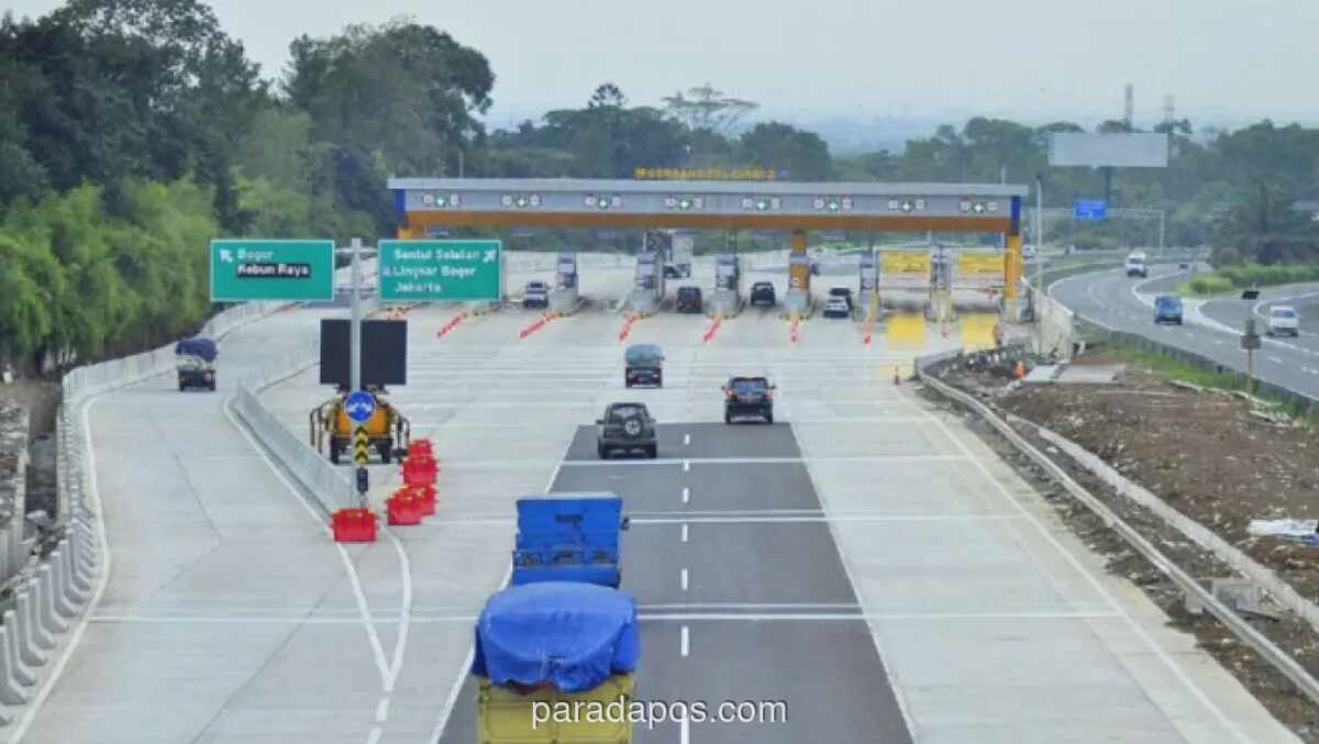 Rest Area Tol Jagorawi Ditutup Sementara Akibat Banjir Setinggi Lutut