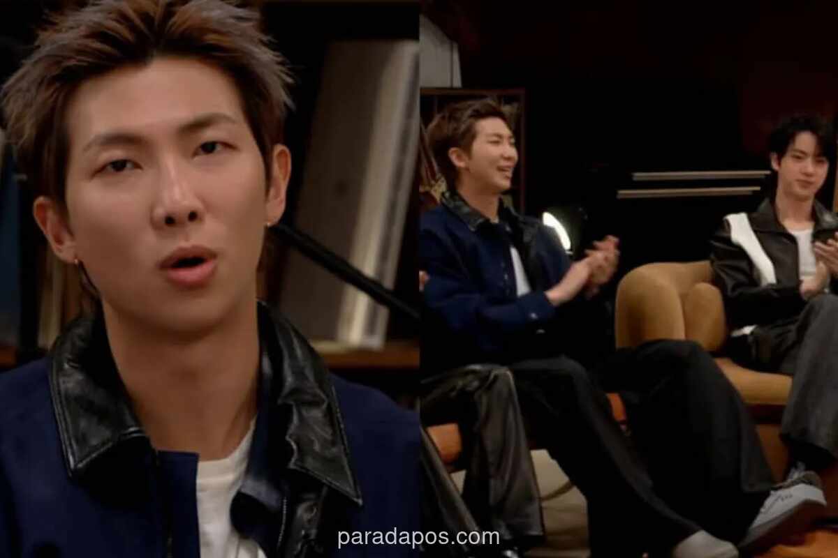 RM BTS Tampil di Konser Comeback dengan Gips Usai Alami Cedera Pergelangan Kaki