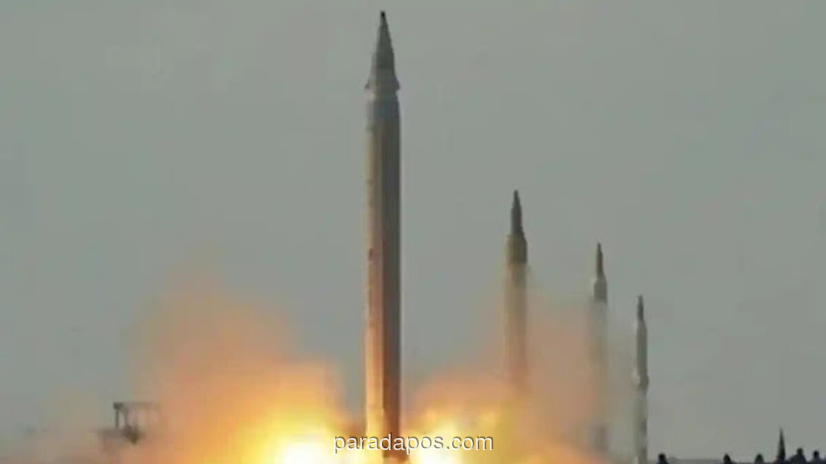 Iran Luncurkan Rudal ke Kompleks Pemerintahan Israel di Yerusalem