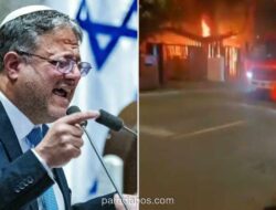 Video Kebakaran Diklaim Rumah Menteri Israel, Otoritas Belum Konfirmasi