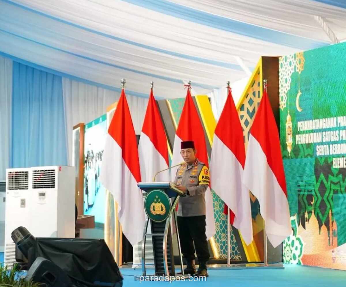 Kapolri Anugerahkan Kenaikan Pangkat Anumerta untuk Brigadir Gugur Saat Tugas Mudik