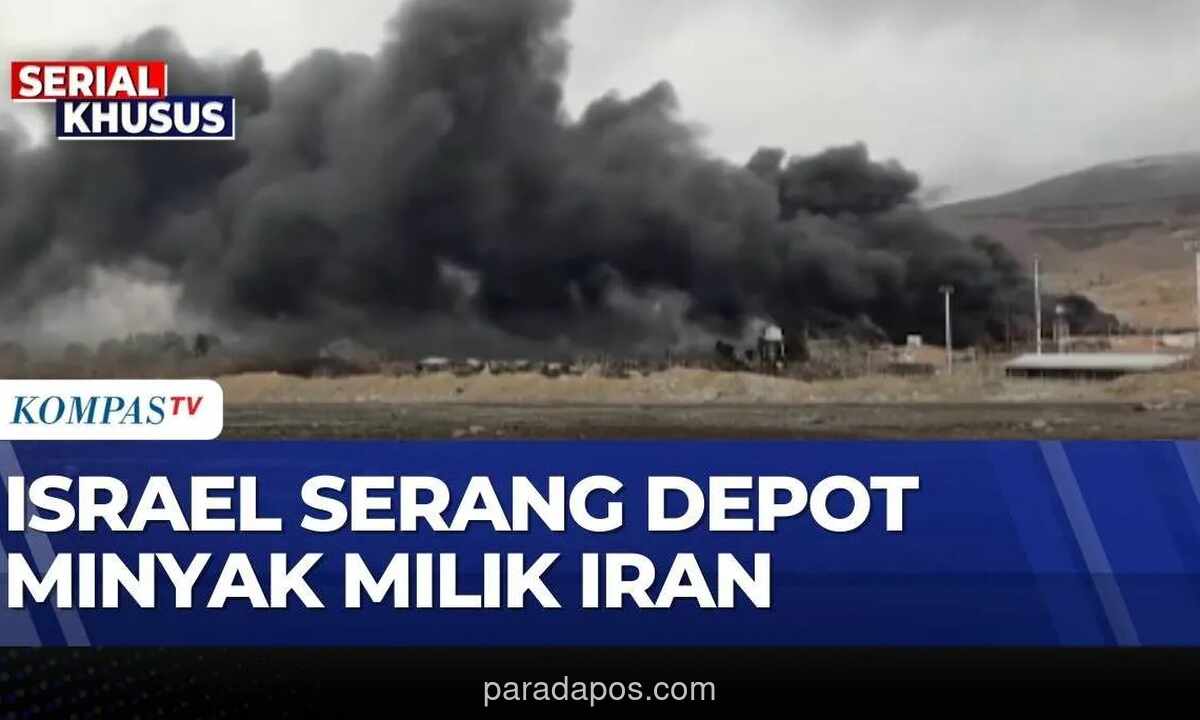 Militer Israel Klaim Serang Depot Bahan Bakar Militer Iran