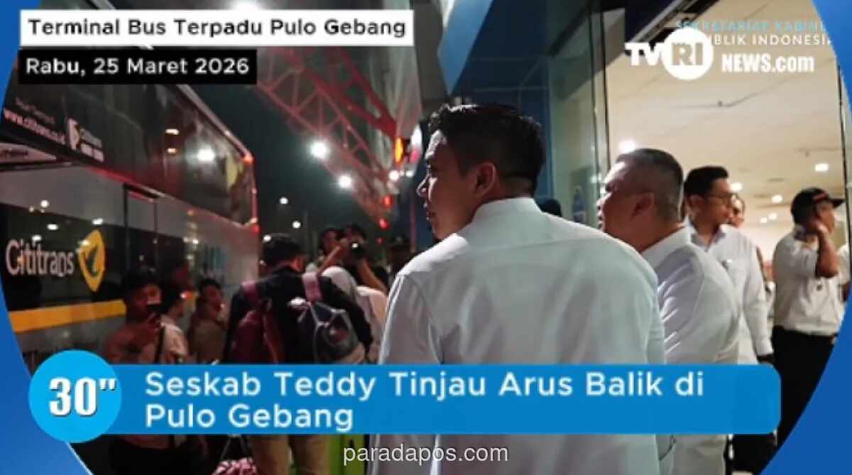 Sekretaris Kabinet dan Menhub Gelar Inspeksi Mendadak Dini Hari di Terminal Pulo Gebang