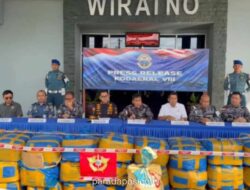 TNI AL Gagalkan Penyelundupan 1,4 Ton Sianida di Kapal Penumpang Sulut