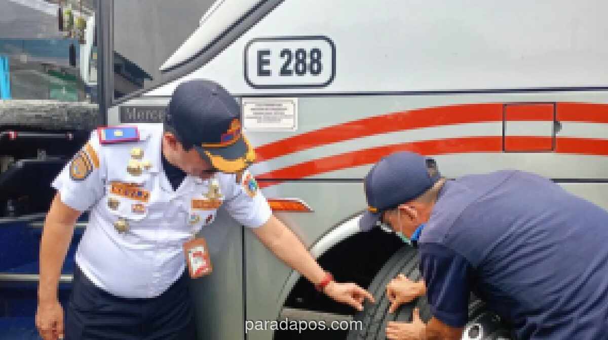 Terminal Kampung Rambutan Perketat Pemeriksaan Kelaikan Bus Jelang Mudik Lebaran
