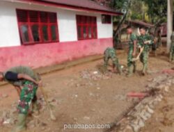TNI Tuntaskan Pemulihan SDN di Tapanuli Tengah, Aktivitas Belajar Dapat Berjalan Normal