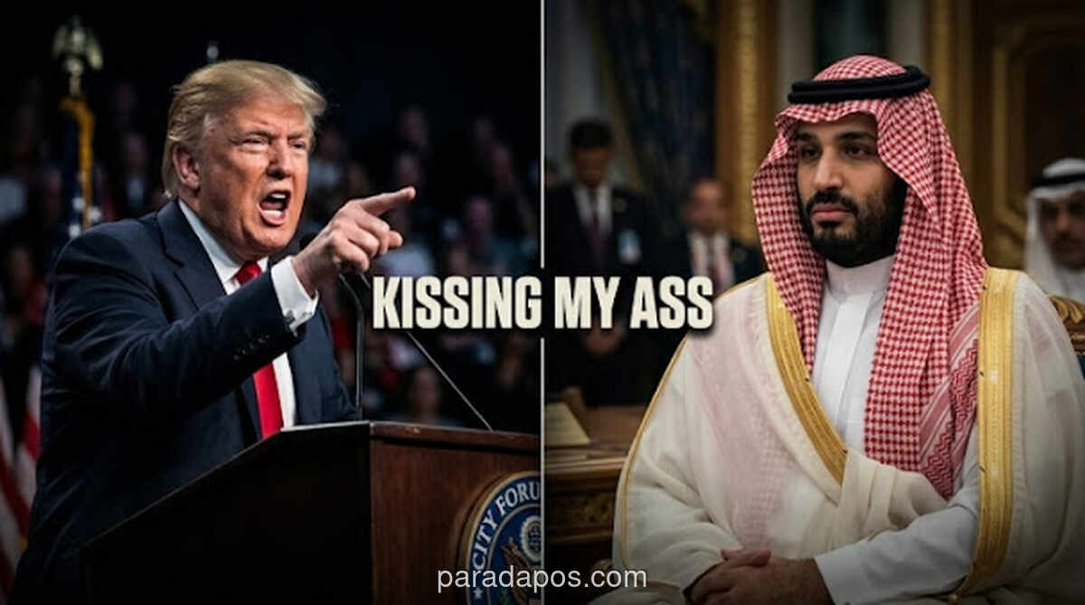 Trump Sebut MBS Harus Baik-Baik Padanya, Pidato Kasar Mantan Presiden AS Kecam Dunia Muslim