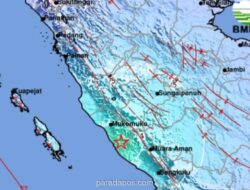Gempa M 5,7 Guncang Lebong Bengkulu, Getaran Terasa Hingga Kota Bengkulu