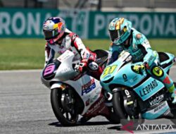 Veda Ega Pratama Gagal Finis di Moto3 AS Usai Insiden di Tikungan 11