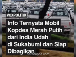 Video Viral Pickup India untuk Koperasi Merah Putih Muncul di Sukabumi, Pemerintah Belum Beri Penjelasan