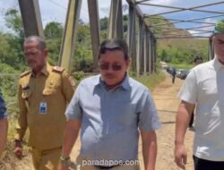 Wagub Kaltara Soroti Kondisi Jembatan Tua dan Fasilitas Kesehatan di Perbatasan Apau Kayan