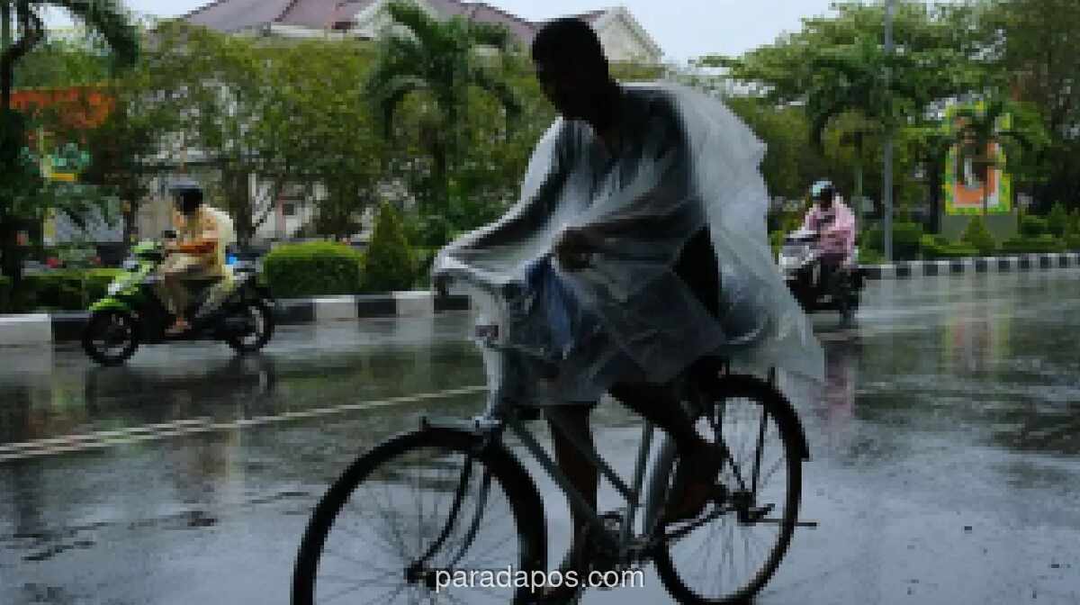 BMKG Prediksi Hujan Ringan hingga Sedang di Sejumlah Wilayah Jakarta pada Minggu