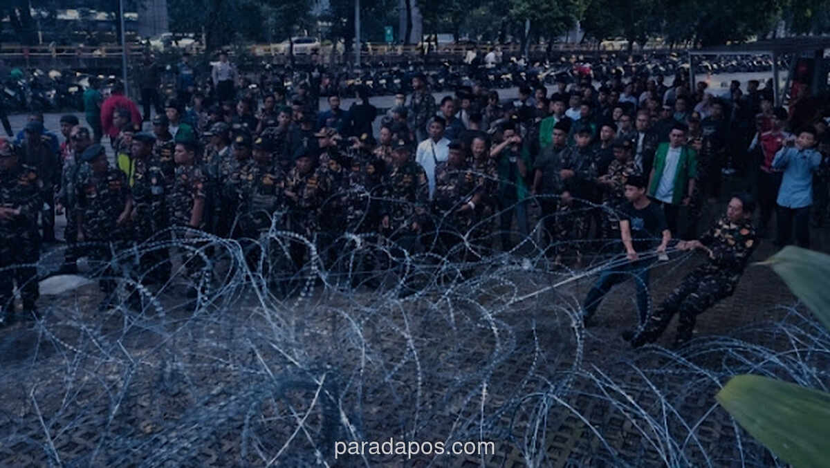 Banser Gelar Aksi Solidaritas untuk Gus Yaqut di Gedung KPK