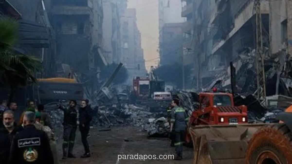 Korban Konflik Lebanon-Israel Capai 2.387 Jiwa, Data Terungkap Pascagenjatan Senjata