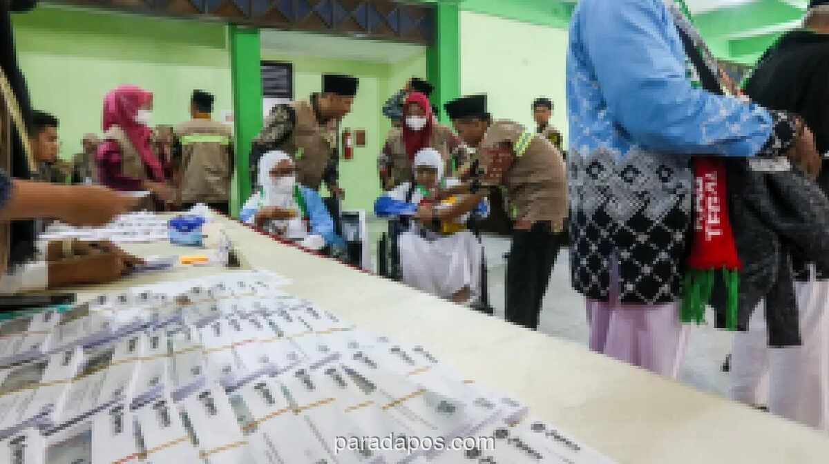 29.121 Calon Haji Embarkasi Solo Mulai Terima Uang Saku Rp3,4 Juta
