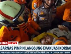 Empat Korban Perempuan Masih Terjepit di Gerbong KRL Wanita Pasca Kecelakaan di Bekasi Timur, Evakuasi Terkendala Ruang Sempit