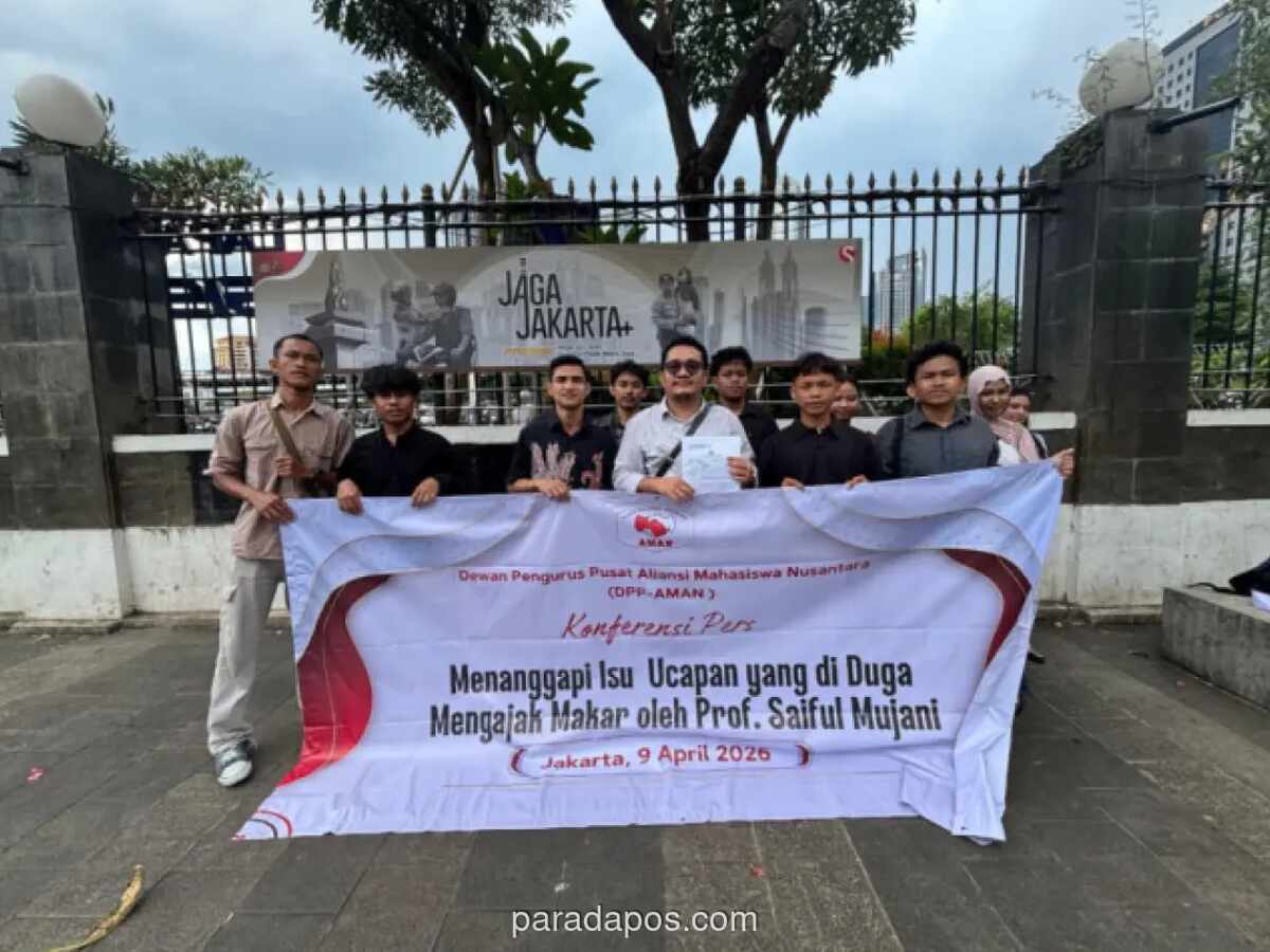 DPP AMAN Laporkan Peneliti Saiful Mujani ke Polda Metro Jaya Terkait Dugaan Penghasutan