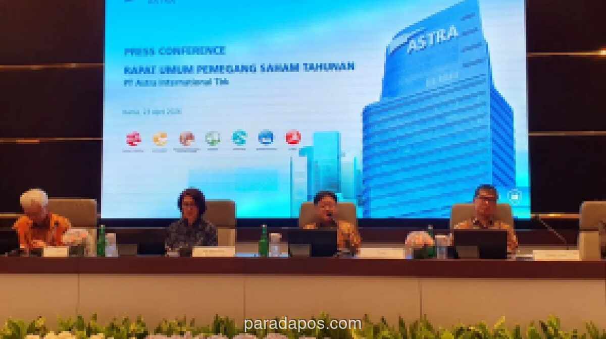 Astra Bagikan Dividen Rp15,6 Triliun, Siapkan Belanja Modal Rp36 Triliun pada 2026