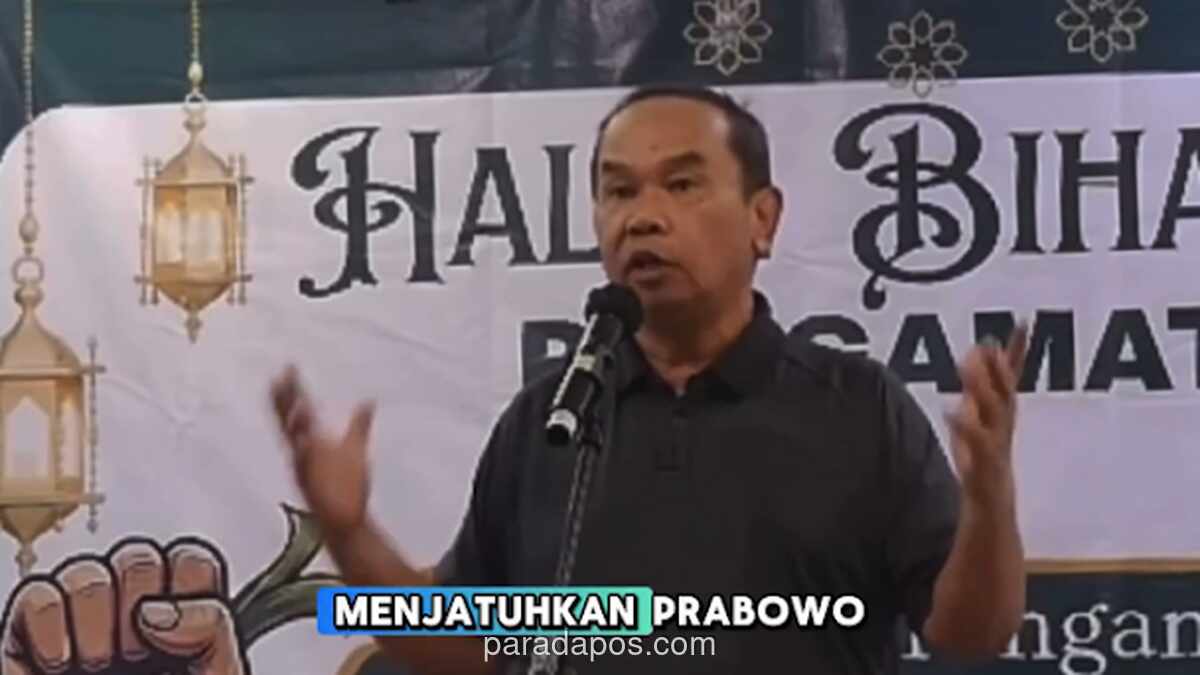 SMRC Bantah Video Viral Saiful Mujani Sebagai Ajakan Makar, Sebut Diedit Keluar Konteks