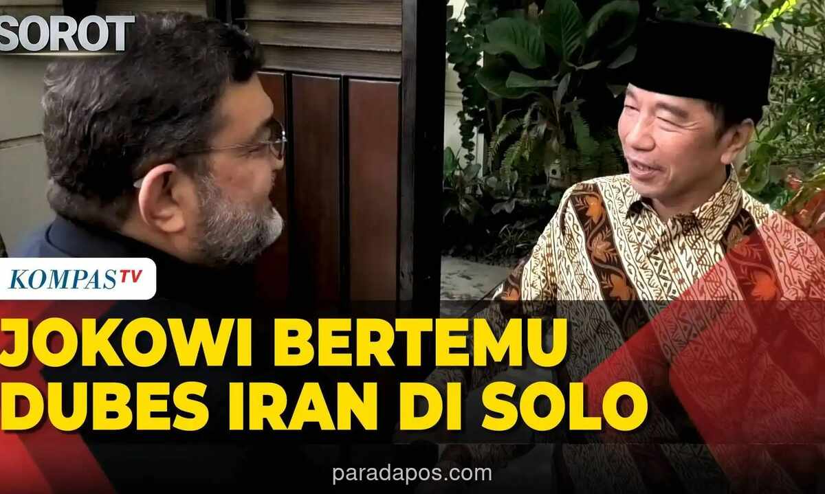 Jokowi Terima Kunjungan Dubes Iran di Solo, Bahas Penguatan Hubungan Bilateral