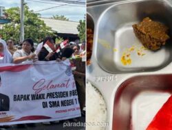 Menu Mewah Makan Bergizi Gratis di Nabire Timbulkan Tanya Saat Kunjungan Gibran