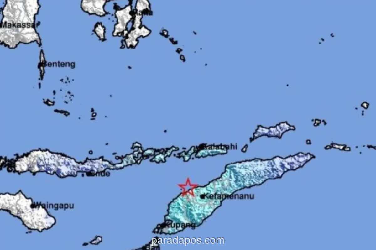 Gempa M5,7 Guncang NTT, BMKG Pastikan Tak Berpotensi Tsunami