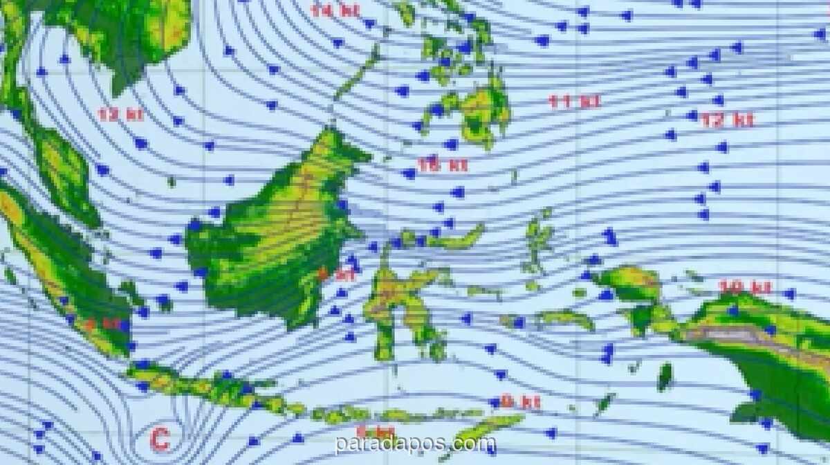 BMKG Peringatkan Potensi Hujan Lebat hingga Sangat Lebat di 7 Provinsi