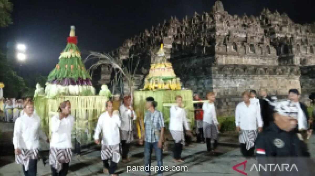 Kirab Pusaka Nusantara Perdana Digelar di Candi Borobudur