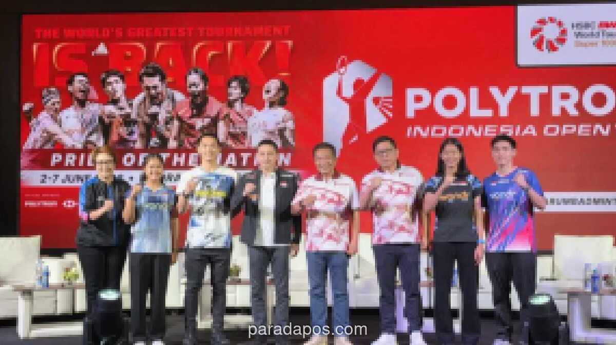 Panitia Umumkan Harga Tiket Terjangkau untuk Indonesia Open 2026, Mulai Rp40 Ribu