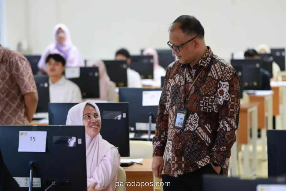 Dirjen Dikti Tinjau Langsung UTBK-SNBT 2026 di USK Banda Aceh, Pastikan Seleksi Berjalan Objektif dan Bebas Kecurangan