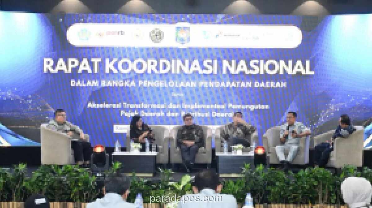 Pemerintah Gelar Rakornas Percepat Digitalisasi Pajak Daerah