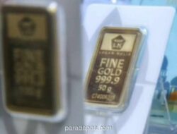 Harga Emas Antam Melonjak Rp75 Ribu per Gram di Tengah Sentimen Safe-Haven