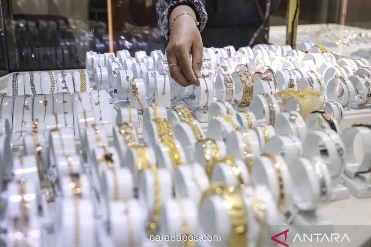 Harga Emas di Pegadaian Turun untuk Hari Kedua Berturut-turut