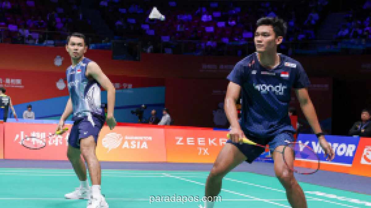 Fajar/Fikri Atasi Tekanan, Lolos ke Perempat Final Badminton Asia Championships